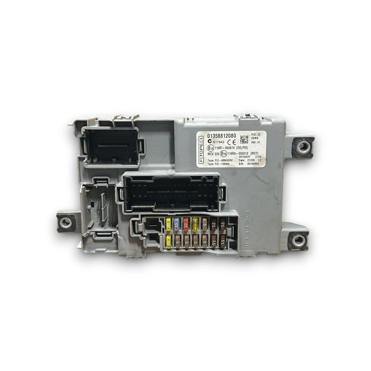 Body computer fiat fiorino 1.3 diesel cod:01358812080 (2007 &gt;) - F&amp;P CRASH SRL - Ricambi Usati