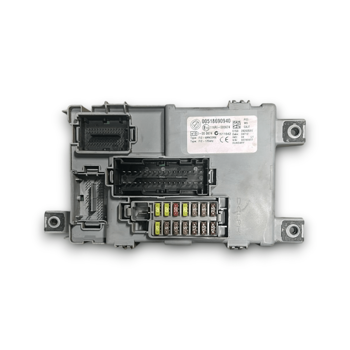 Body computer fiat grande punto 1.3 diesel cod:00518690940 (2005 > 2012) - F&amp;P CRASH SRL - Ricambi Usati