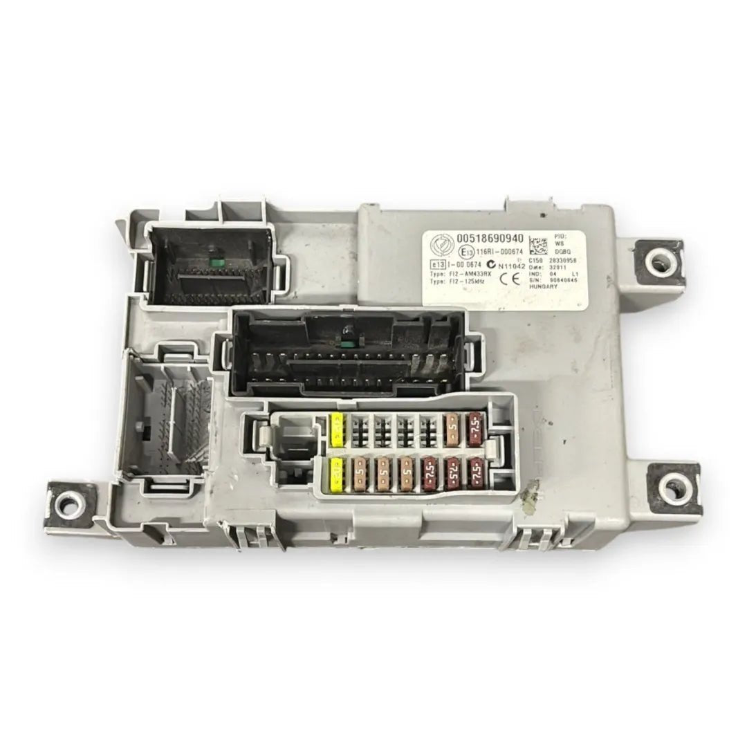 Body Computer Fiat Punto EVO 2009–2013 cod. 00518690940