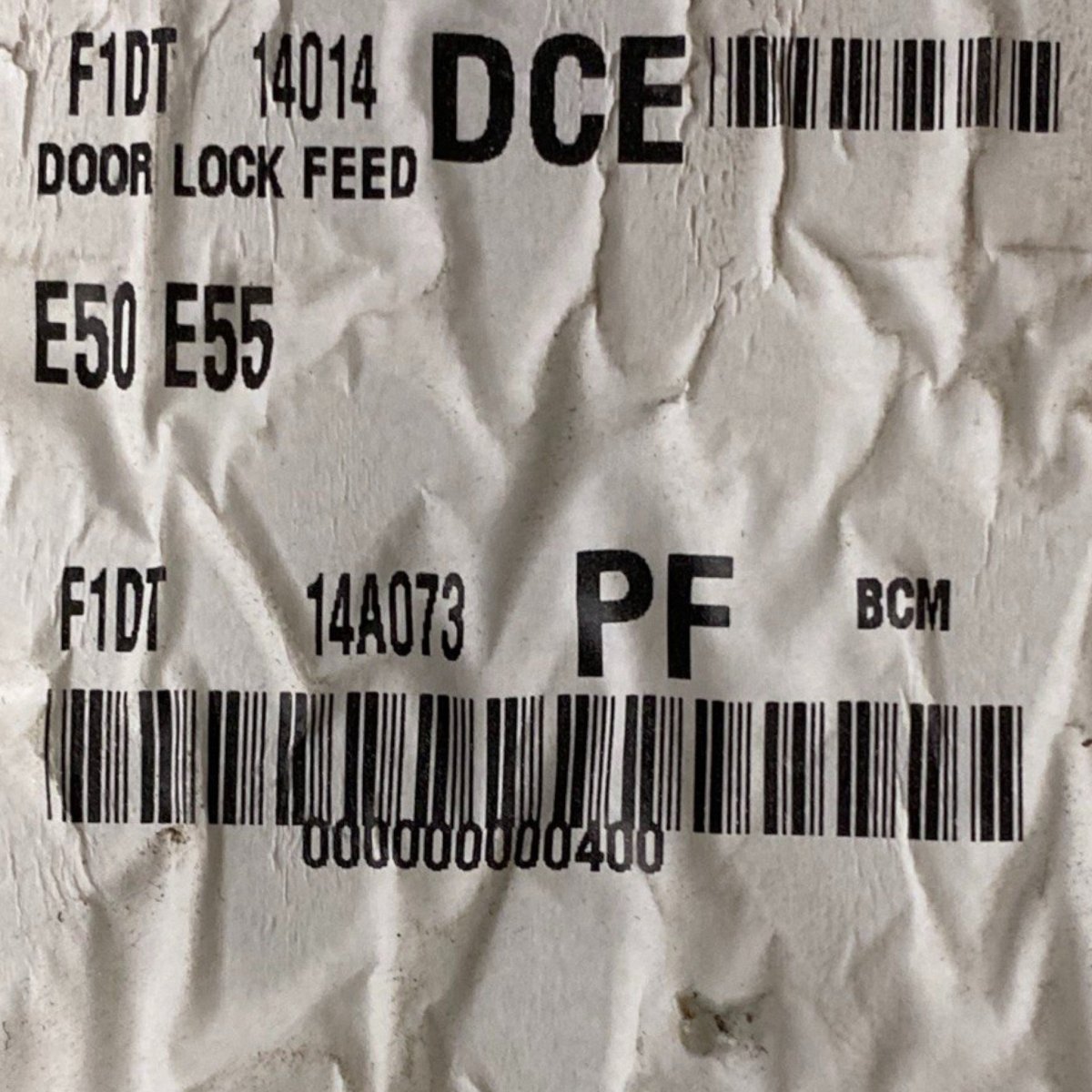 Body computer ford c - max 1.6 diesel (2010 - 2019) Cod: f1dt14a073 - F&P CRASH SRLS - Ricambi Usati