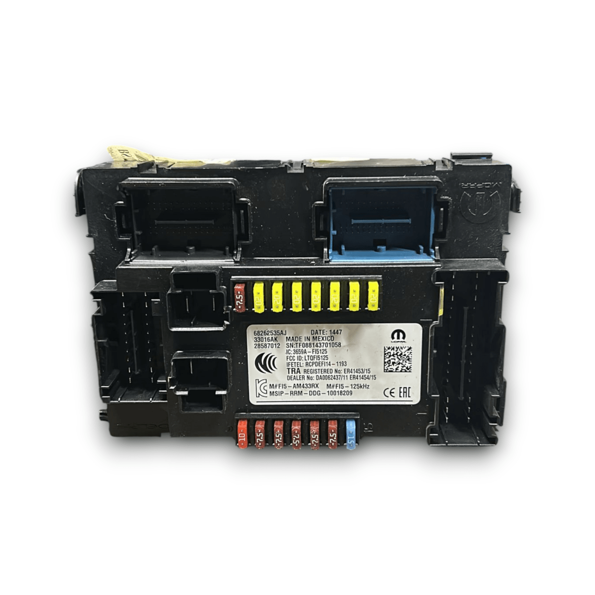 Body computer jeep compass 2.0 diesel cod:68262535aj (2016 >) - F&amp;P CRASH SRL - Ricambi Usati