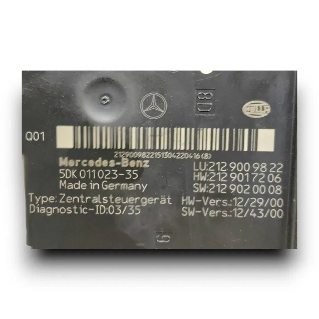 Body Computer Mercedes-Benz Classe E W/S212 dal 2009 cod. 5DK011023-35 - F&P CRASH SRL - Ricambi Usati
