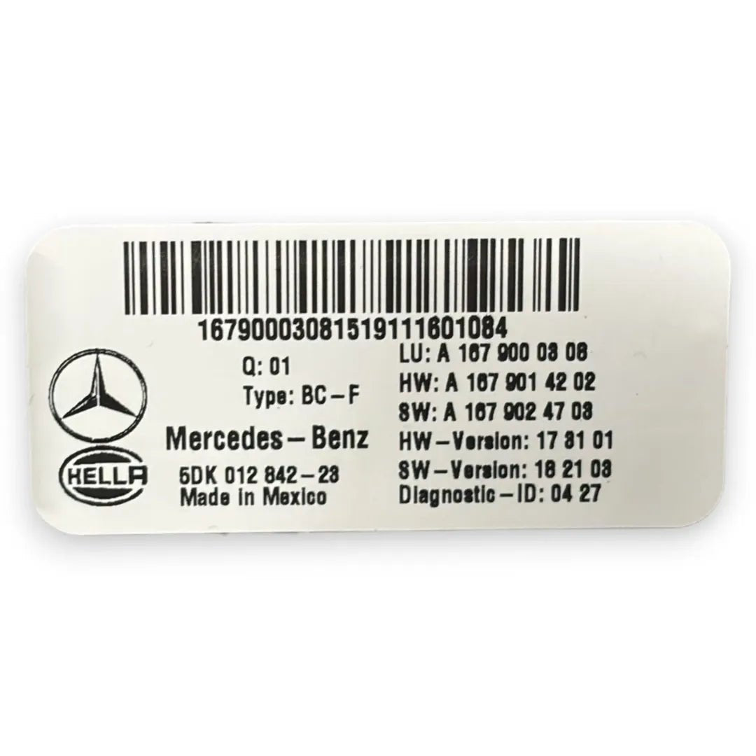 Dettaglio Body Computer Mercedes-Benz Classe GLE V167 dal 2018 cod. A1679000308 - foto 3