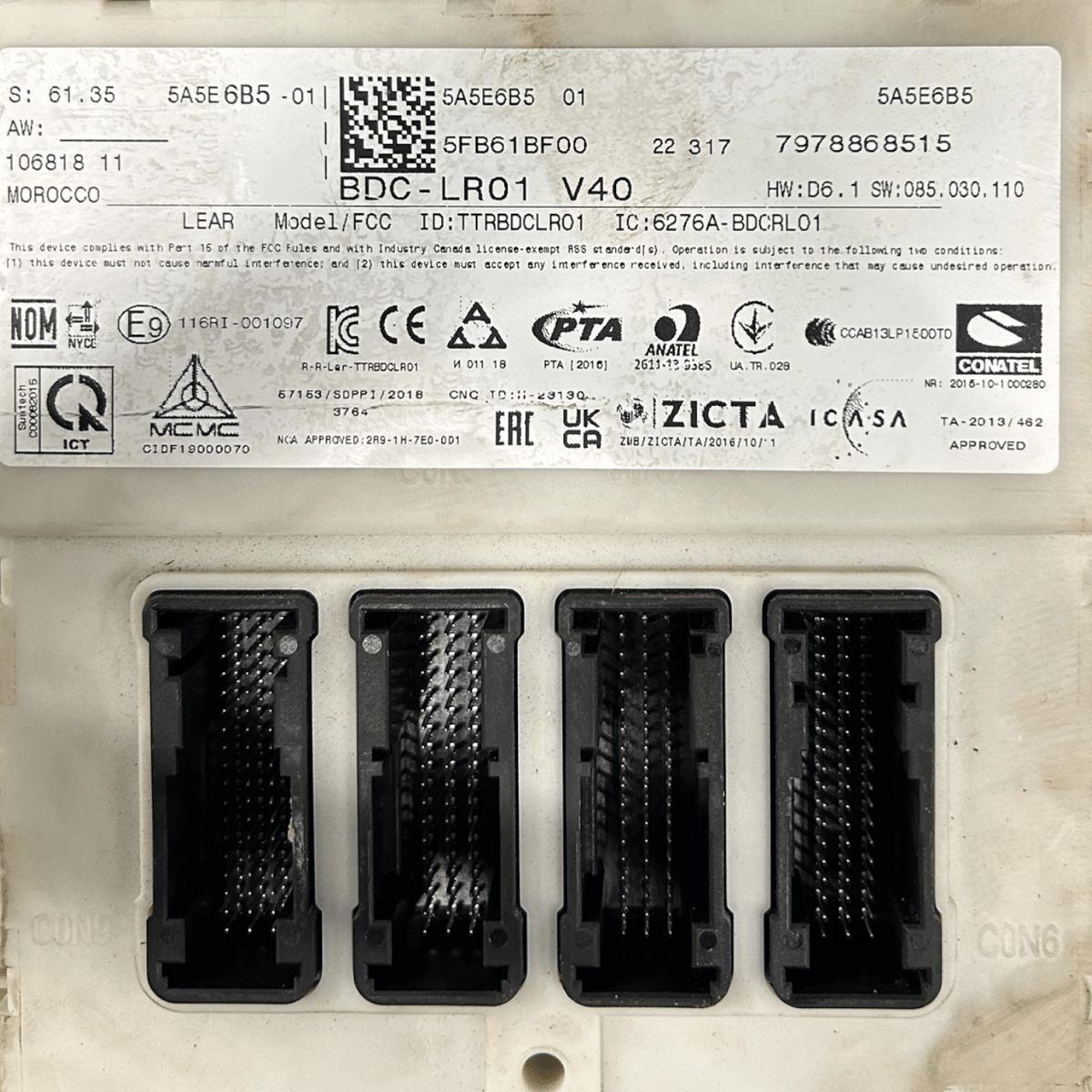 Body computer mini coutryman f60 2.0 diesel cod:5FB61BF00 (2017 > 2024) - F&P CRASH SRLS - Ricambi Usati