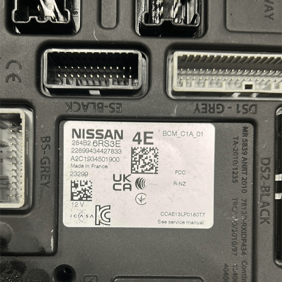 Body computer nissan qashqai j12 1.3 benzina / hybrid cod:284b26rs3e (2021 >) - F&P CRASH SRL - Ricambi Usati