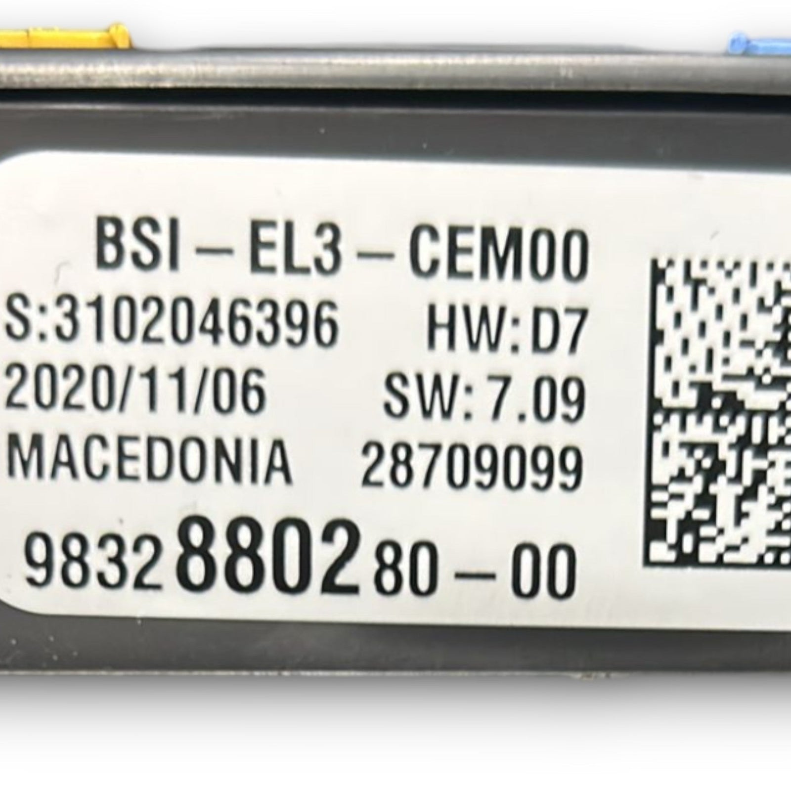 Body Computer Peugeot 208 1.2 Benzina cod:9832880280 - 00 (2019 >) - F&P CRASH SRLS - Ricambi Usati
