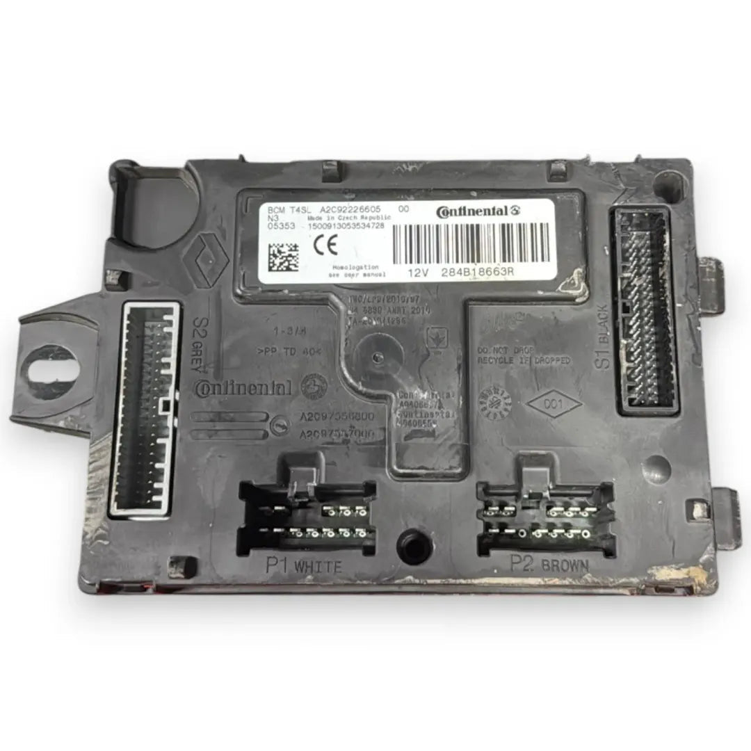 Body Computer Renault Clio 4ª Serie 2016–2019 cod. 284B18663R