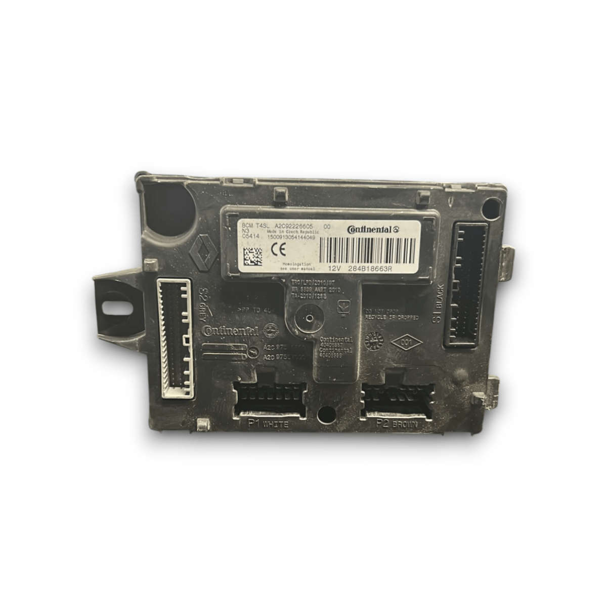 Body computer renault clio iv 1.5 diesel cod:284B18663R (2012 &gt; 2021) - F&amp;P CRASH SRLS - Ricambi Usati