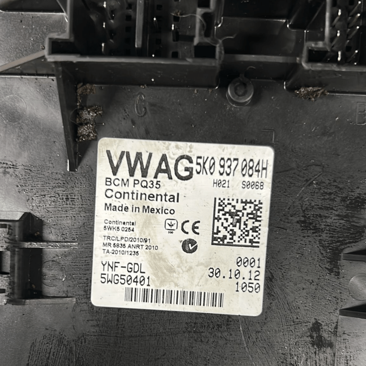 Body computer volkswagen golf VI 1.4 benzina cod:5K0937084H (2008 > 2012) - F&P CRASH SRL - Ricambi Usati