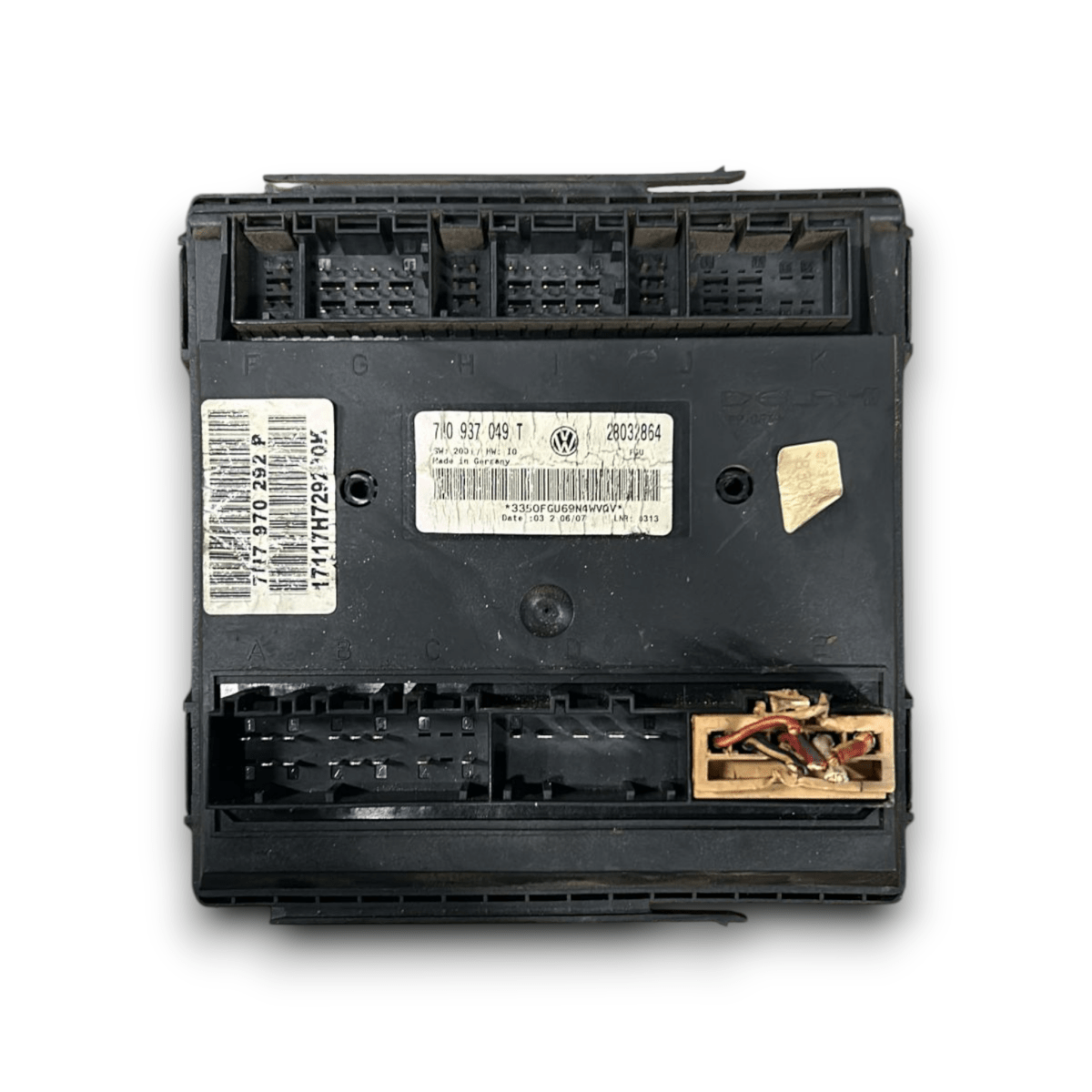 Body computer volkswagen transporter t5 2.5 diesel cod:7h0937049t (2003 &gt; 2015) - F&amp;P CRASH SRL - Ricambi Usati