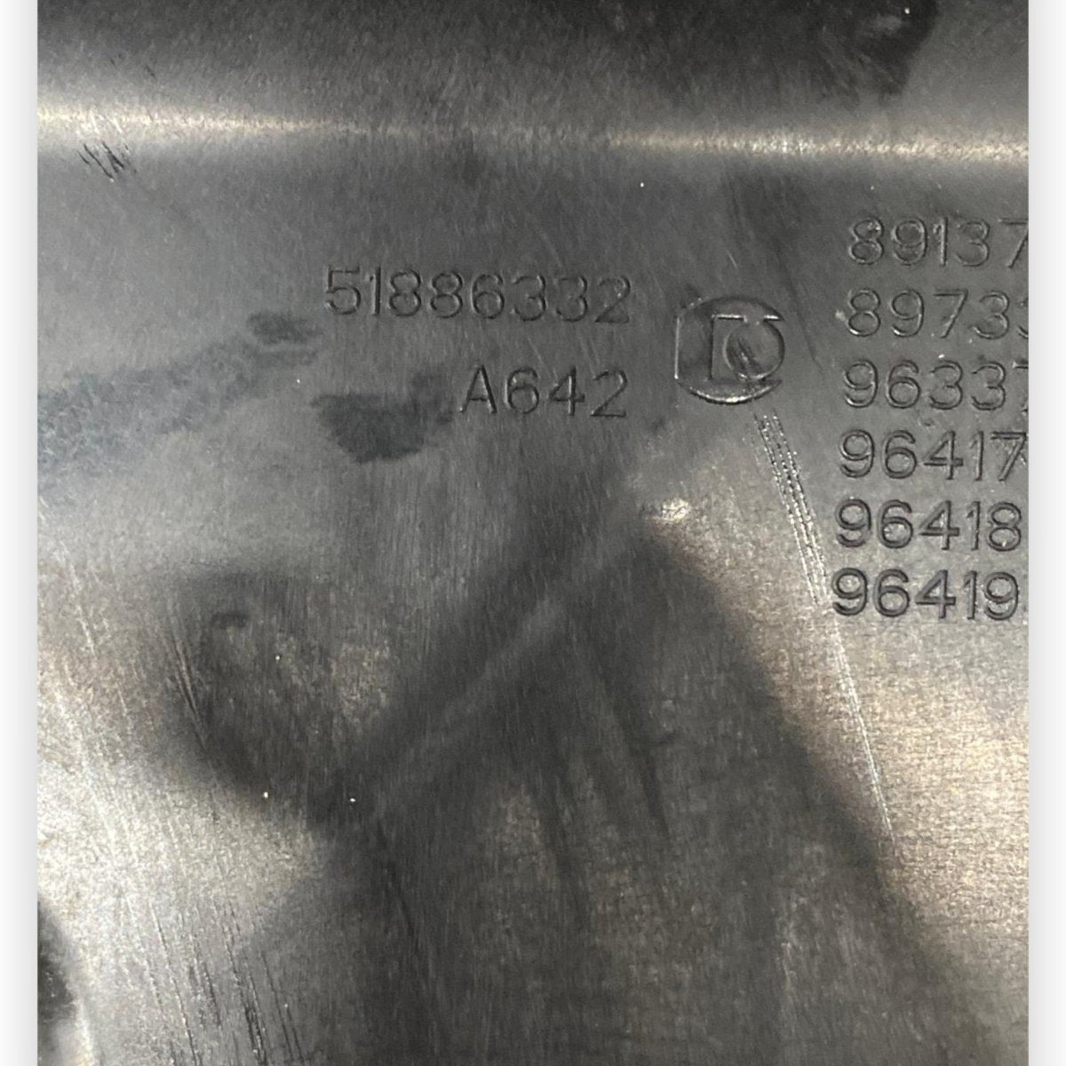 Box / scatola filtro aria Fiat 500 1.3 Diesel (2012 - ) Cod: 51886332 - F&P CRASH SRLS - Ricambi Usati