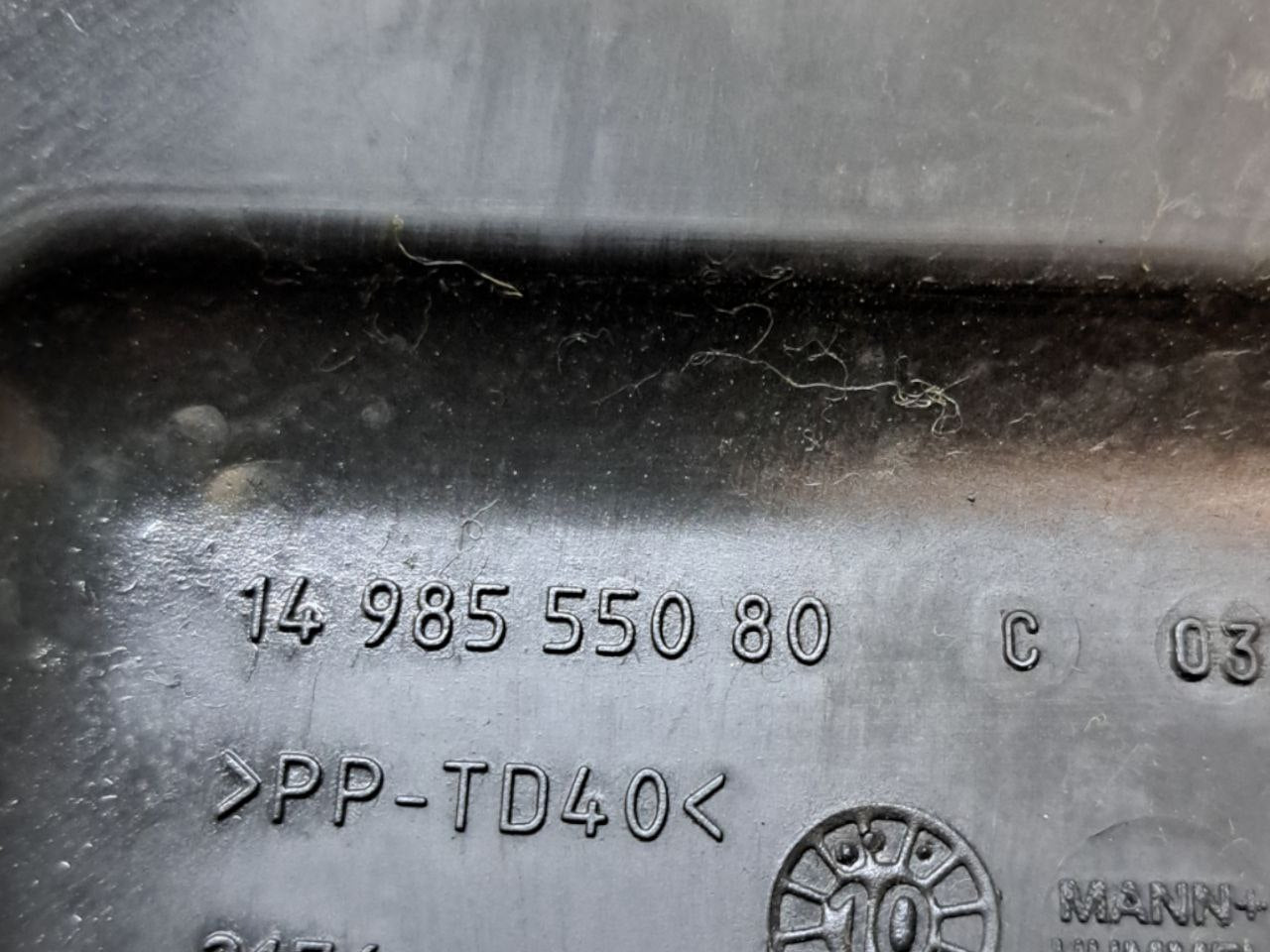 Box scatola filtro aria Fiat Scudo 2.0 diesel (2007) COD:1498555080 - F&P CRASH SRLS - Ricambi Usati