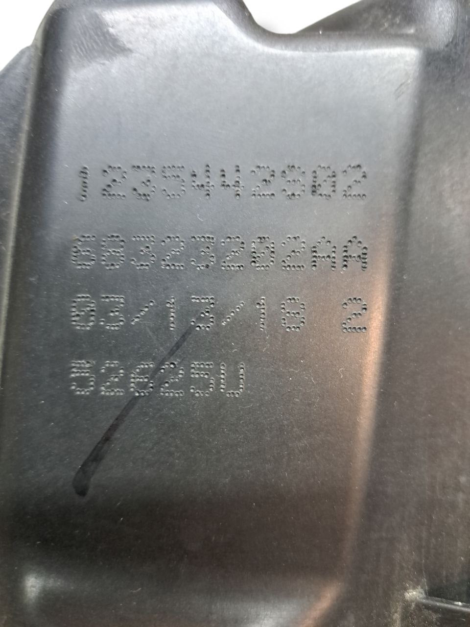 Box scatola filtro aria Jeep Compass ( 2019 ) COD:52625u - F&P CRASH SRLS - Ricambi Usati