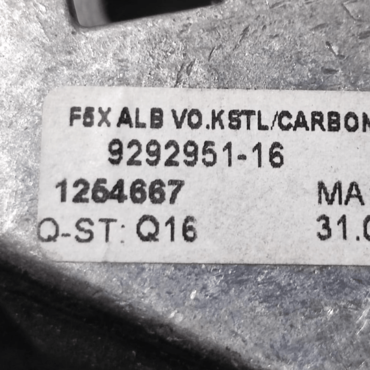 Bracciolo mini cooper f56 cod: 9292951 - 16 (2014 - 2023) - F&P CRASH SRLS - Ricambi Usati