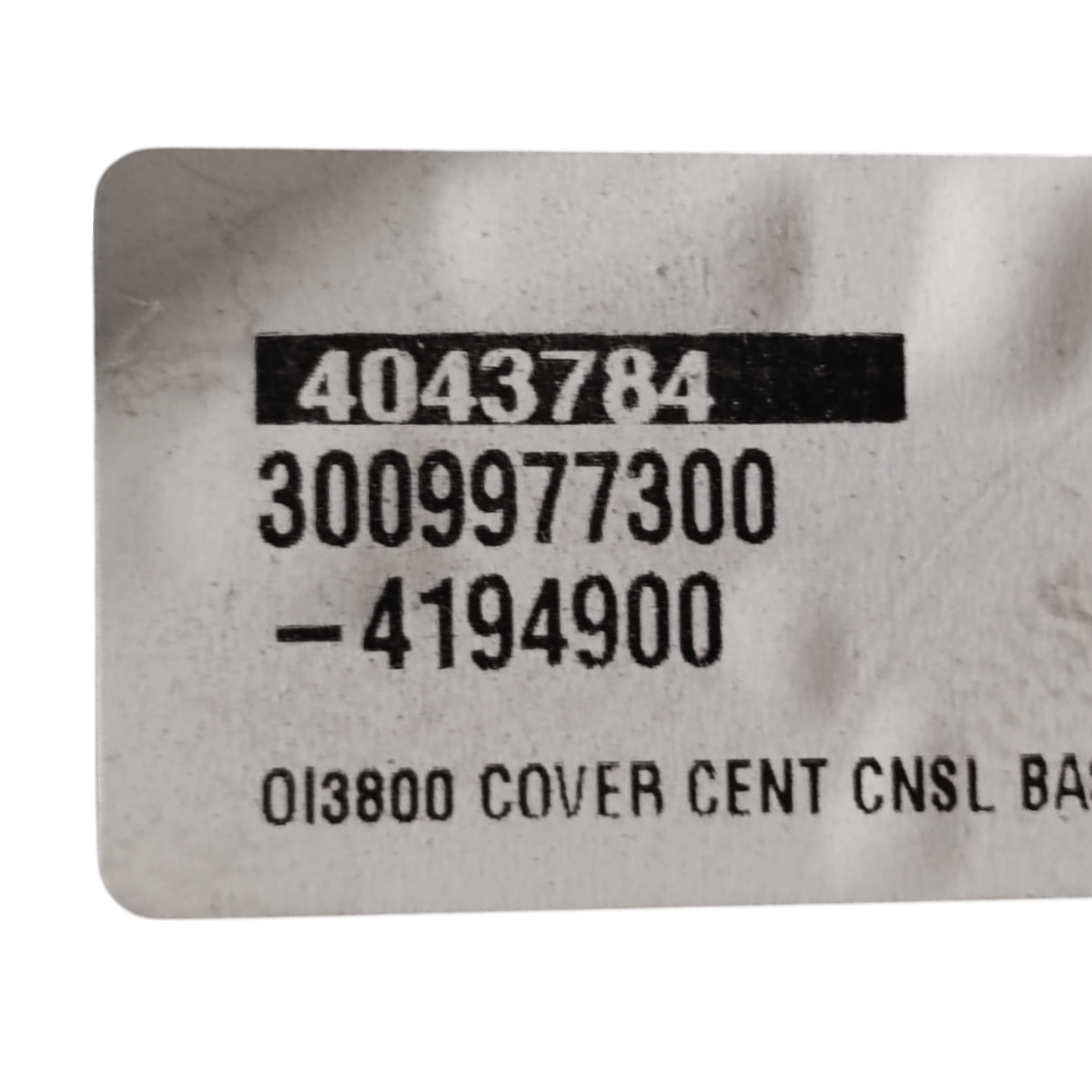 Bracciolo + tunnel centrale opel insignia b cod: 3009977300 (2017 - 2023) - F&P CRASH SRLS - Ricambi Usati