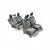 Tappezzeria / sedili in pelle neri Jeep Wrangler (JL) (4xe) (2017 > ) (sahara)