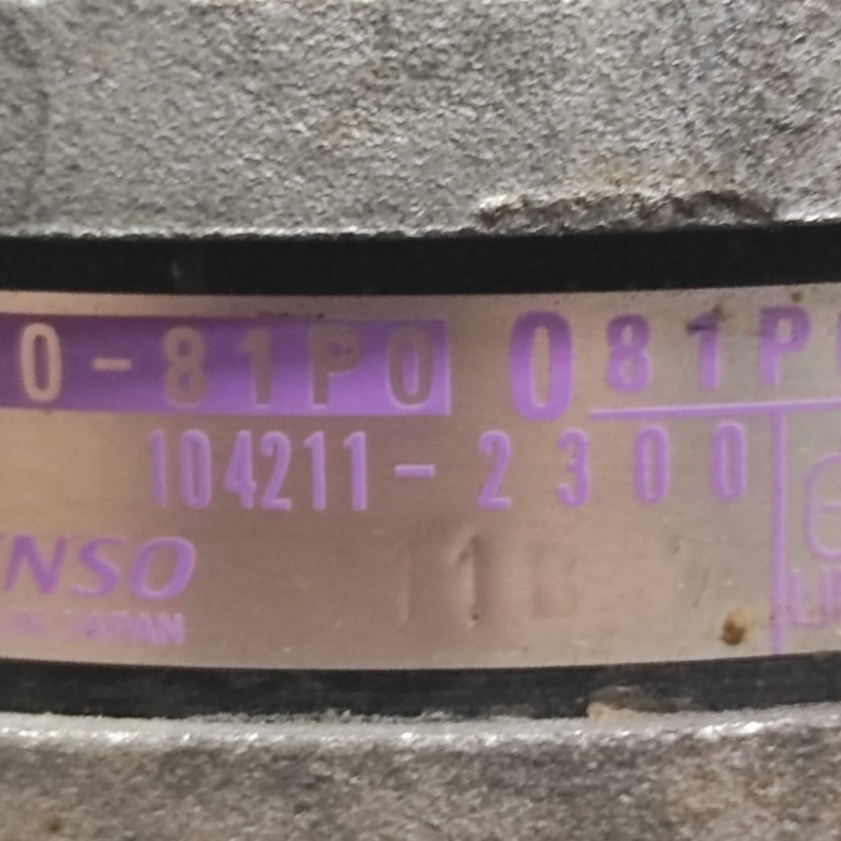 Alternatore suzuki swift vi serie 1.2 benzina cod: 1042112300 (2017-)