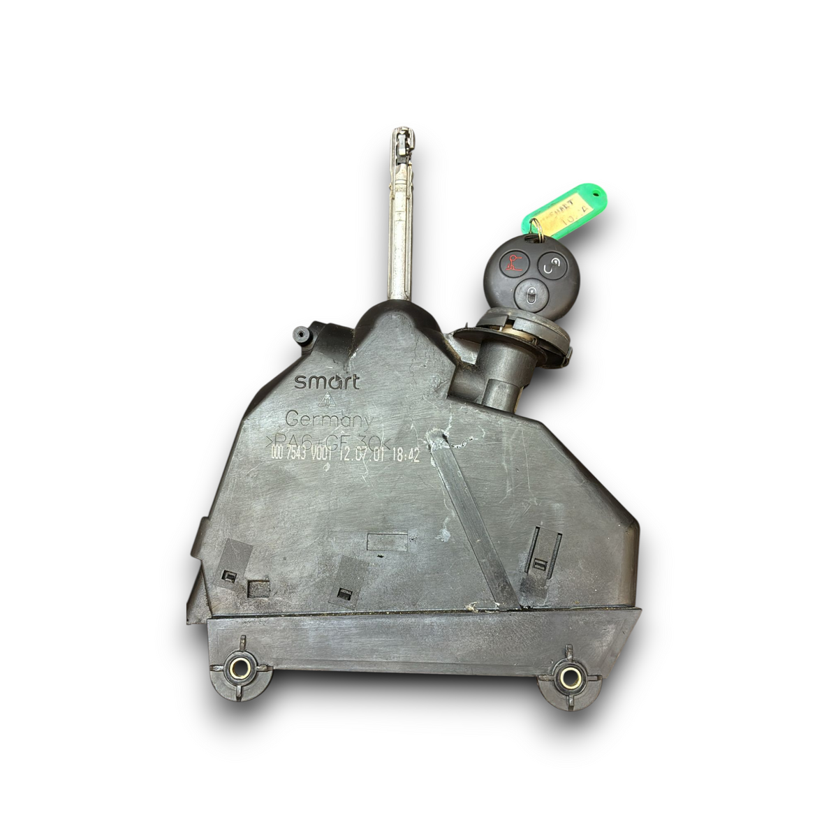 Leva cambio automatico + blocchetto avviamento smart for two cabrio cod : 0007543v001 (1998 - 2007)