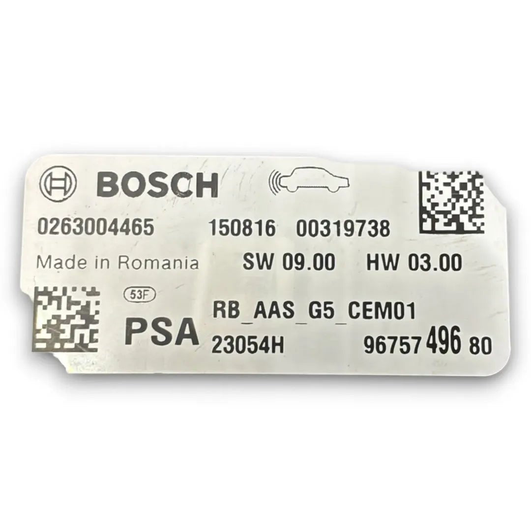 Dettaglio Cablaggio sensori di parcheggio anteriore Peugeot 2008 2016–2020 OEM 9801187280 - foto 3