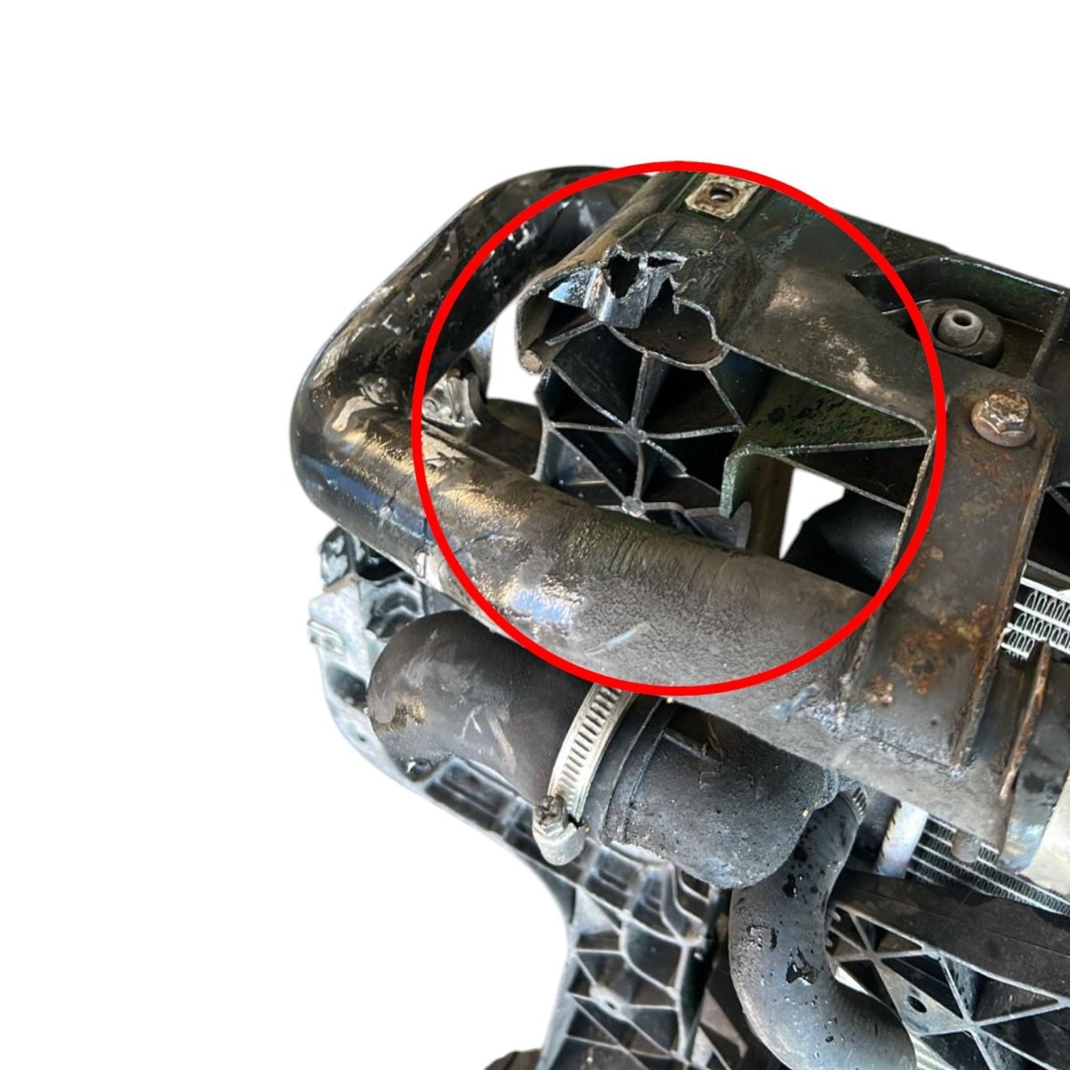 Calandra paraurti Fiat Grande Punto 50520117 1.3 diesel (2005 > 2012) + elettroventola e radiatori - F&P CRASH SRL - Ricambi Usati