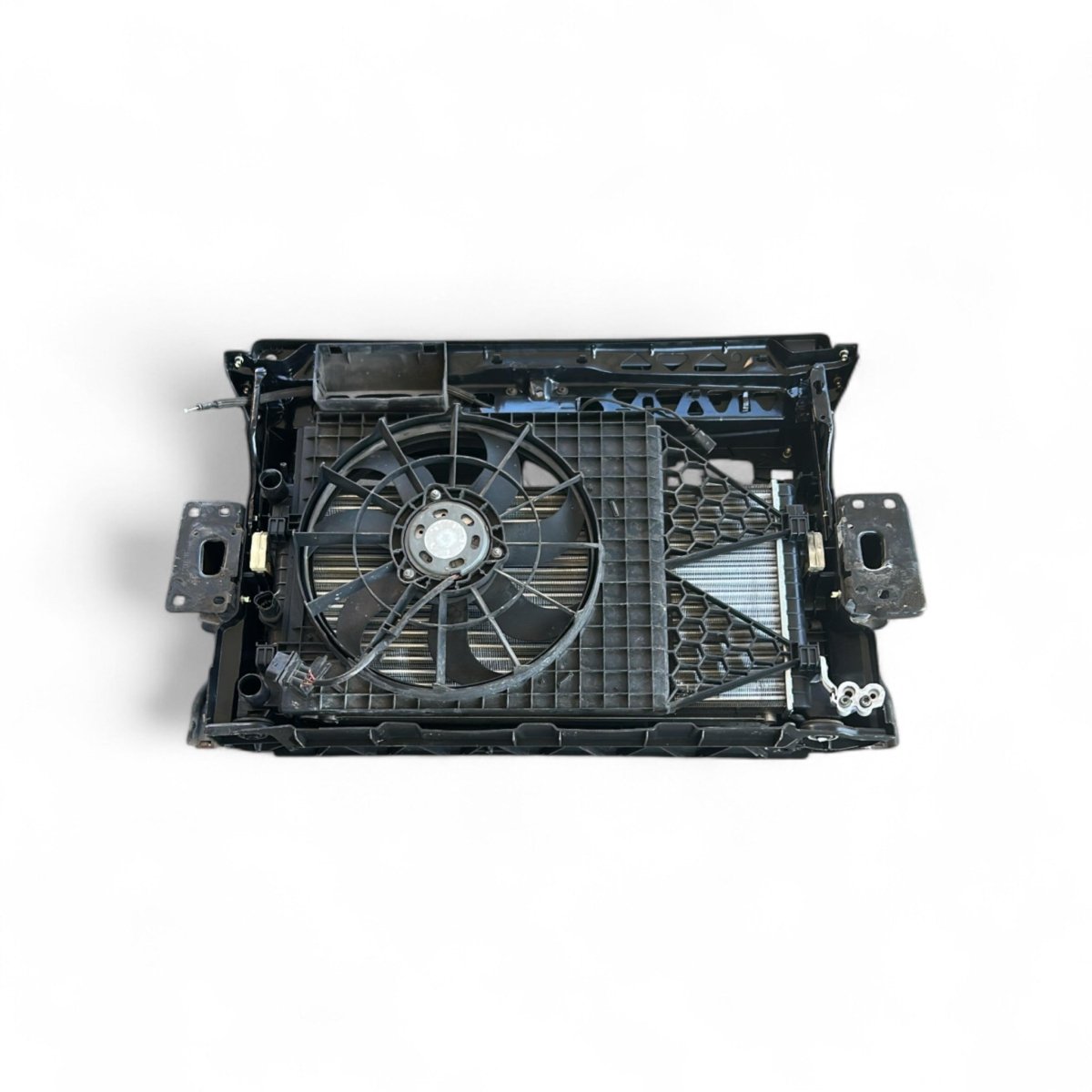 Calandra radiatori + elettroventola Volkswagen Polo V (6R) 1.4 benzina / metano (2009 > 2017) - F&P CRASH SRLS - Ricambi Usati