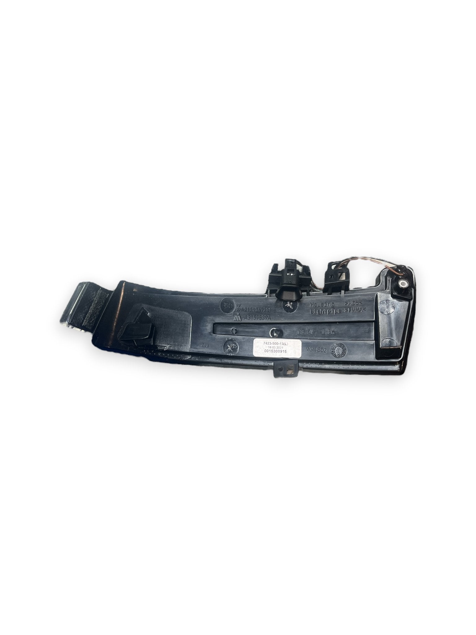 Calotta Rivestimento Specchietto Retrovisore Esterno Sinistro Con Indicatore di Direzione Freccia Mercedes - Benz Classe E W212 ( 2009 - 2016 ) cod : A2128109100 - F&P CRASH SRLS - Ricambi Usati