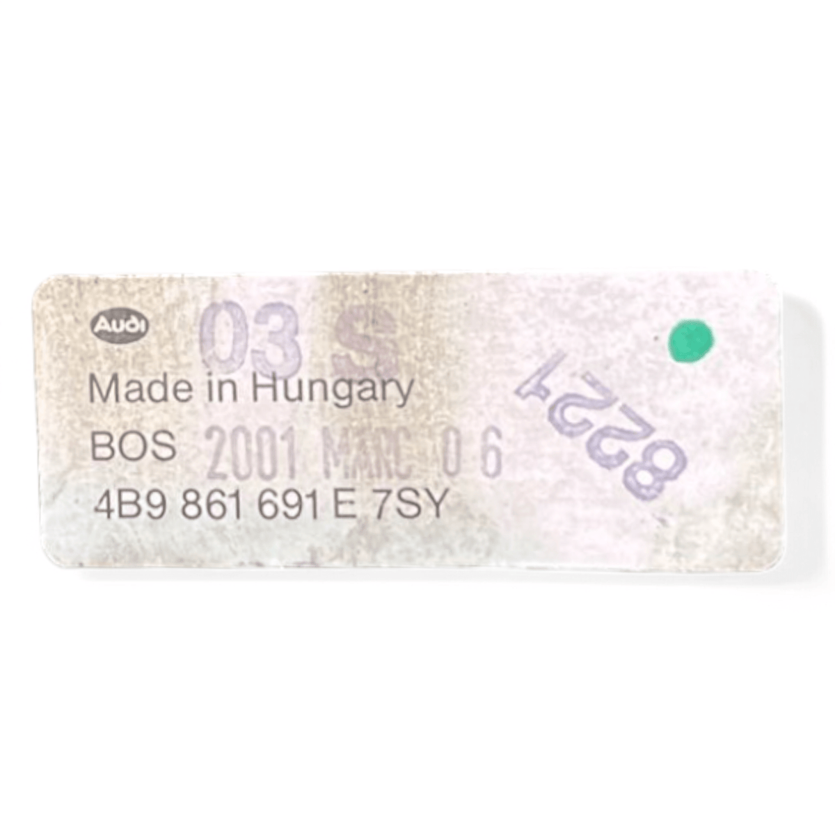 Cappelliera a Rullo / Copribagagliaio Audi A6 C5 (1997 - 2004) cod.4B9861691E - F&P CRASH SRLS - Ricambi Usati