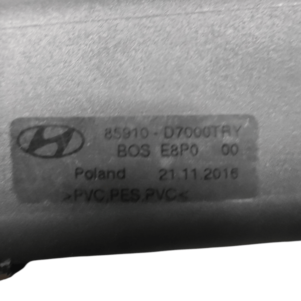 Cappelliera A Rullo Hyundai Tucson COD: 85910 - D7000 (2015 - 2020) - F&P CRASH SRLS - Ricambi Usati