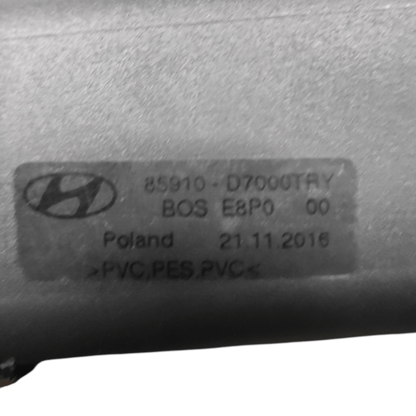 Cappelliera A Rullo Hyundai Tucson COD: 85910 - D7000 (2015 - 2020) - F&P CRASH SRLS - Ricambi Usati