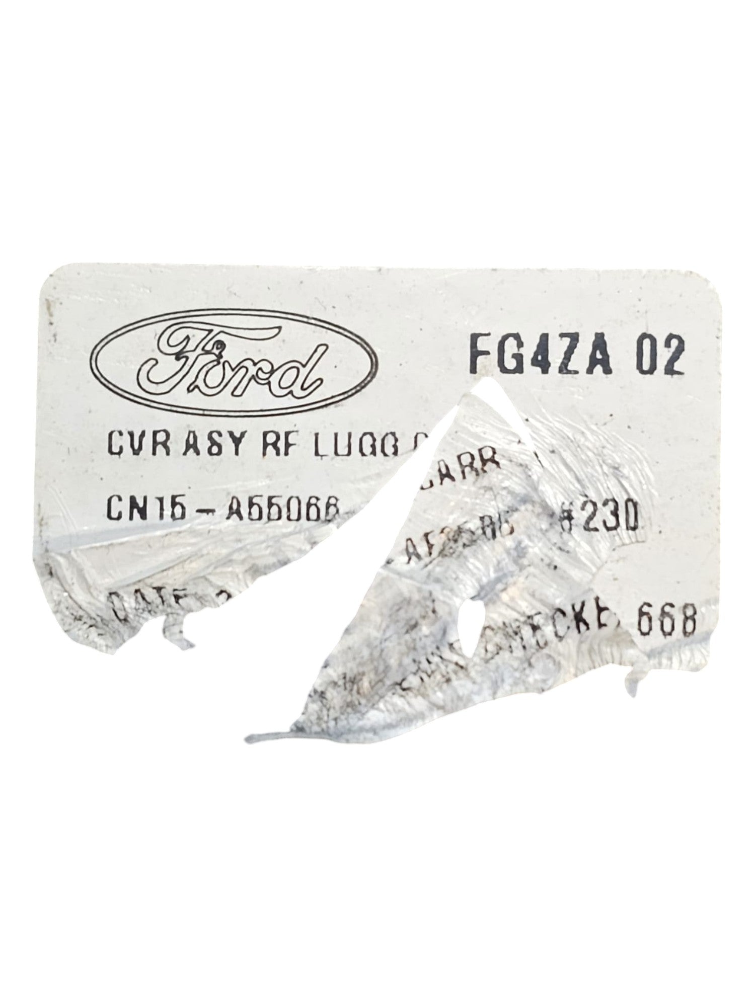 Cappelliera / Ripiano Bagagliaio Retrattile Ford Ecosport Cod:CN15A55066AE (2012 - 2023) - F&P CRASH SRLS - Ricambi Usati