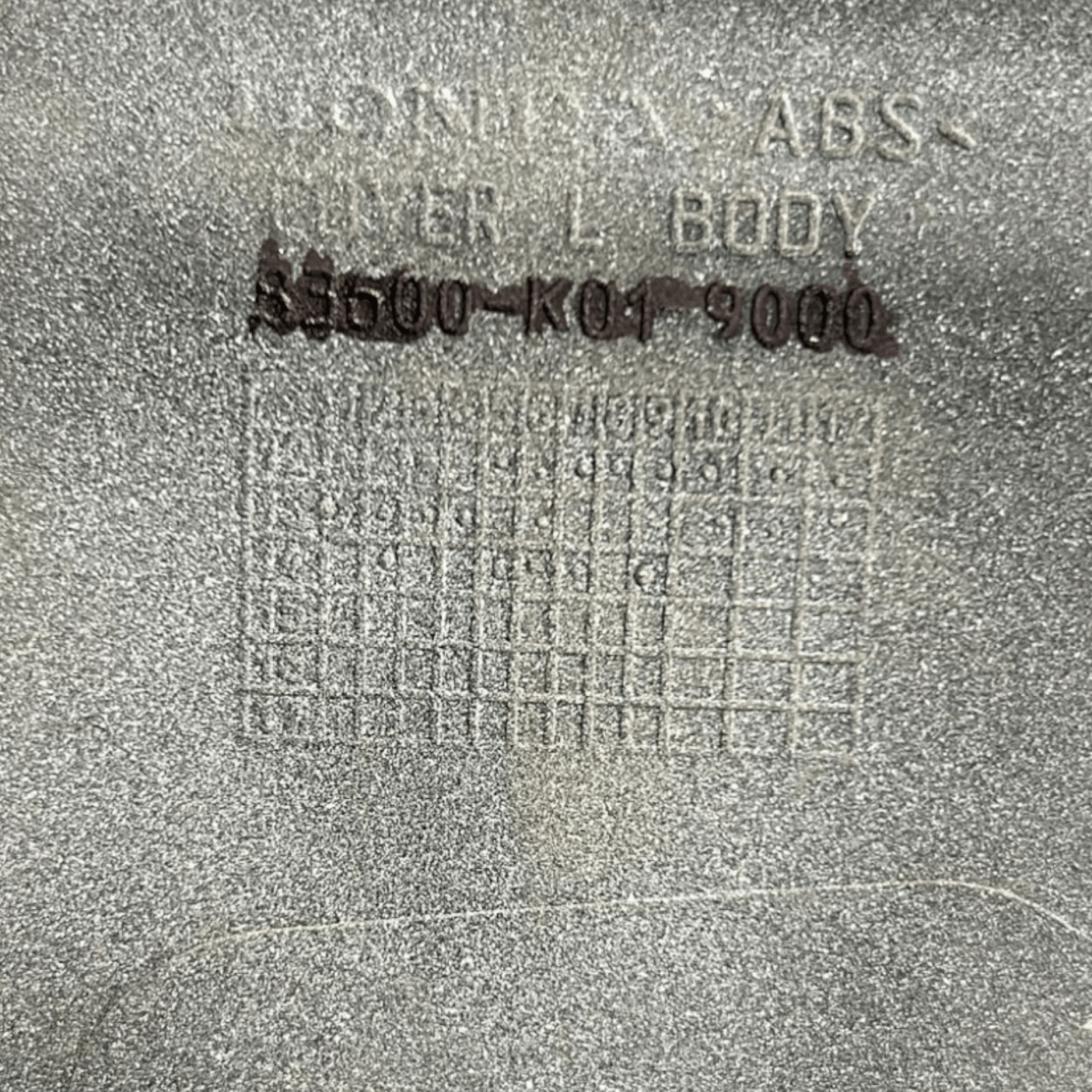 Carena Posteriore Sinistra Honda Sh 125i cod:83600 - K01 - 9000 (2013 > 2016) - F&P CRASH SRLS - Ricambi Usati