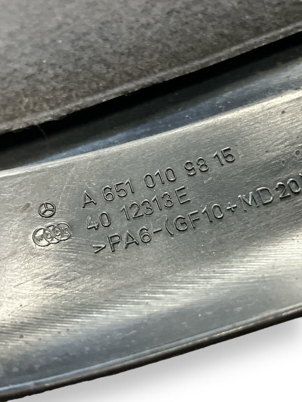 Carter / Copri motore Infiniti Q30 (2015 - 2019) cod.A6510109815 - F&P CRASH SRLS - Ricambi Usati
