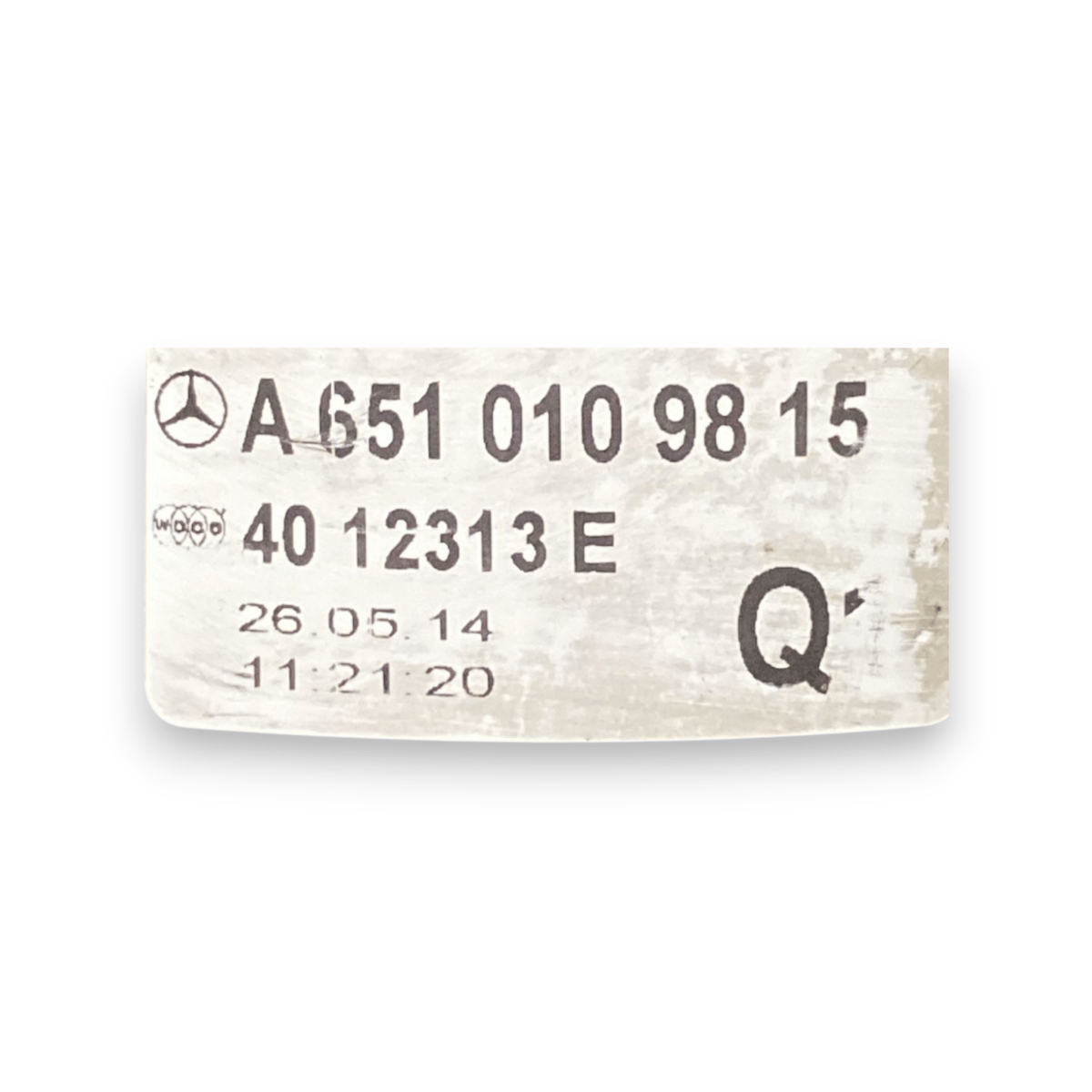 Carter / copri motore mercedes - benz classe a w176 cod:a6510109815 (2012 - 2018) - F&P CRASH SRLS - Ricambi Usati