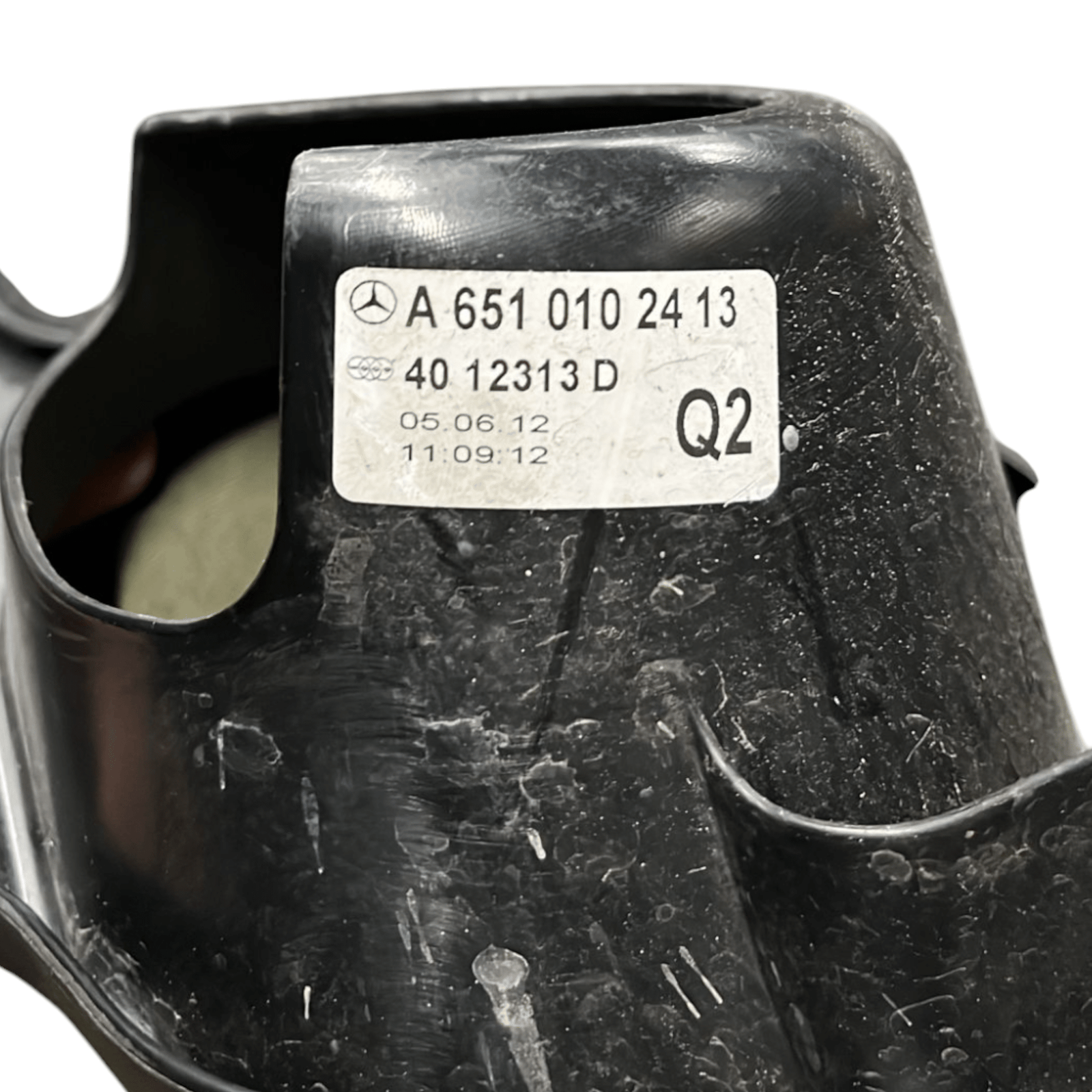 Carter / copri motore Mercedes - Benz classe B W246 1.8 Diesel cod.A6510102413 (2011 - 2018) - F&P CRASH SRLS - Ricambi Usati