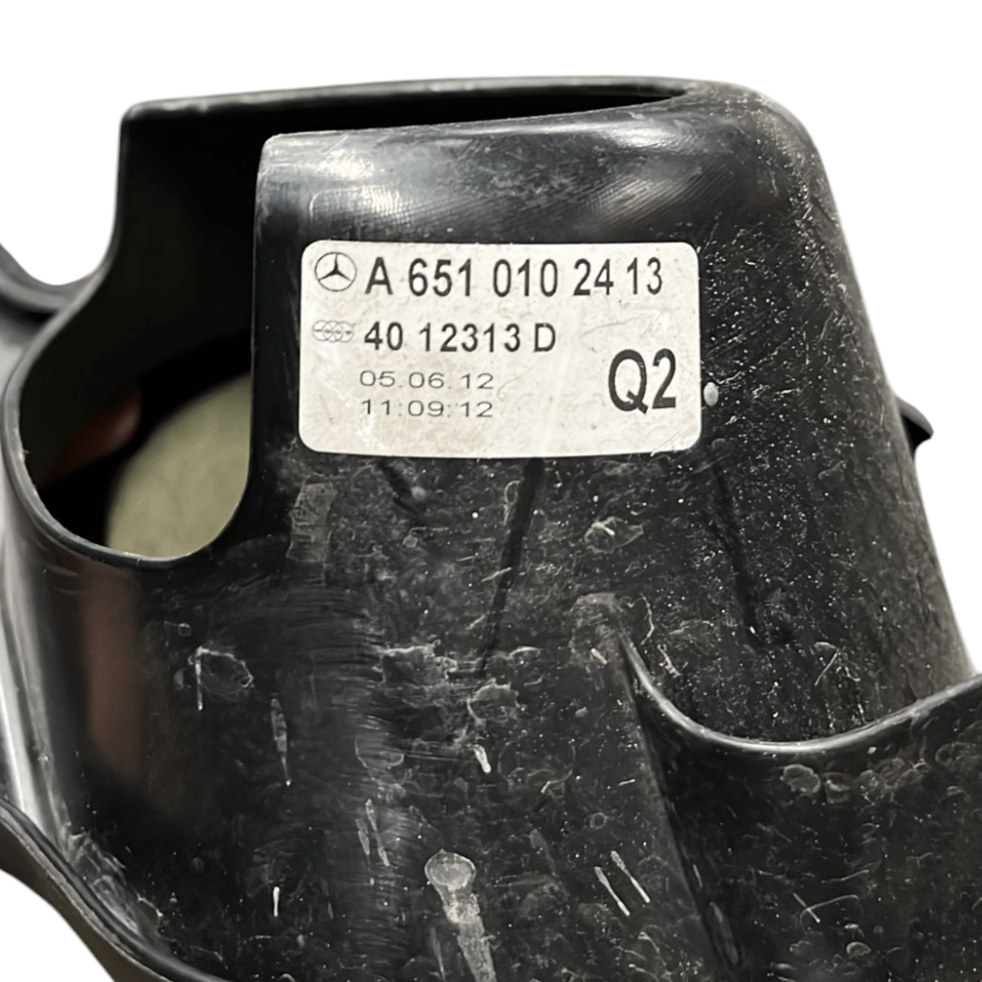 Carter / copri motore Mercedes - Benz classe B W246 1.8 Diesel cod.A6510102413 (2011 - 2018) - F&P CRASH SRLS - Ricambi Usati