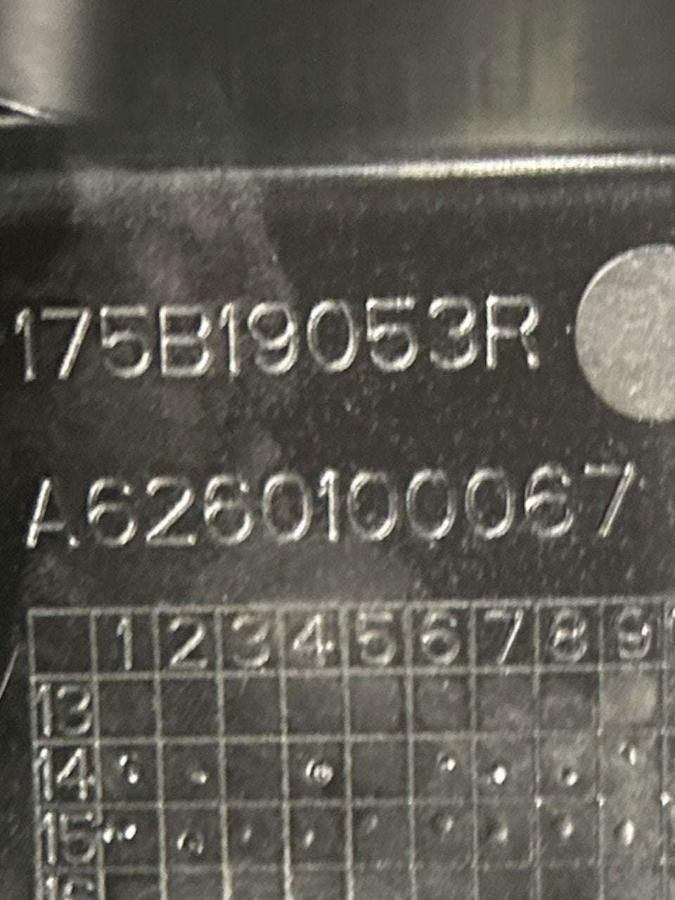Carter Copri Motore Mercedes Benz Classe C (W205) 1.6 Diesel (2014 > 2021) cod.A6260100067 - F&P CRASH SRLS - Ricambi Usati