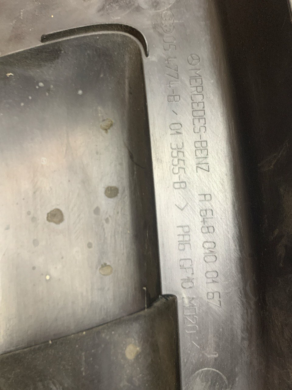 Carter Copri Motore Mercedes Classe E W211 3.2d (2005) cod.a6480100167 - F&P CRASH SRLS - Ricambi Usati