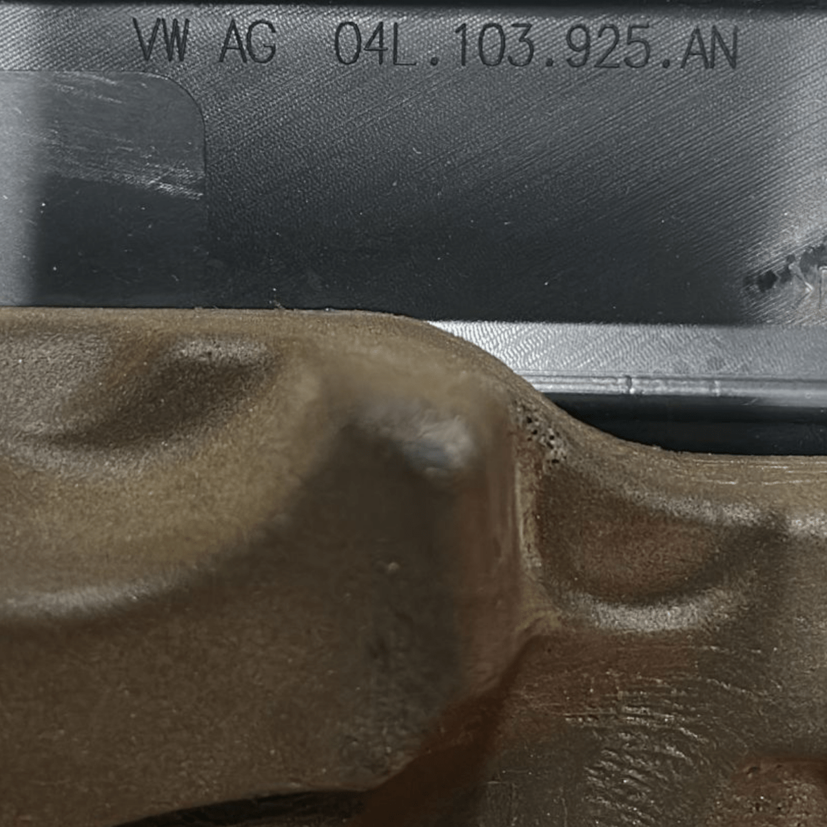 Carter / engine cover volkswagen polo aw1 1.6 diesel code:04l103925an (2017 >) - F&P CRASH SRL - Used Parts