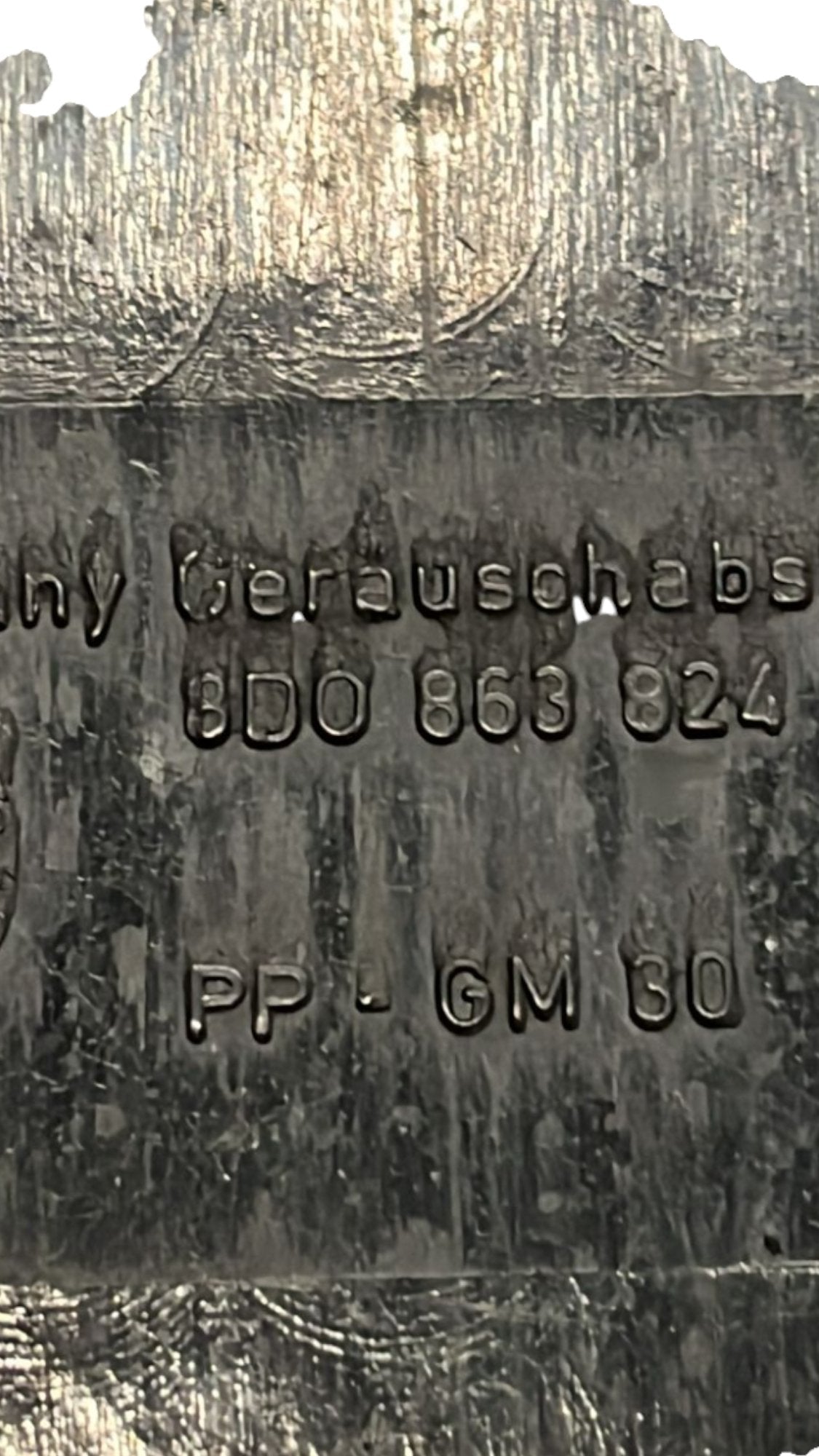 Carter sotto motore Audi A4 B6 (2000 - 2006) cod.8D0863824 - F&P CRASH SRLS - Ricambi Usati