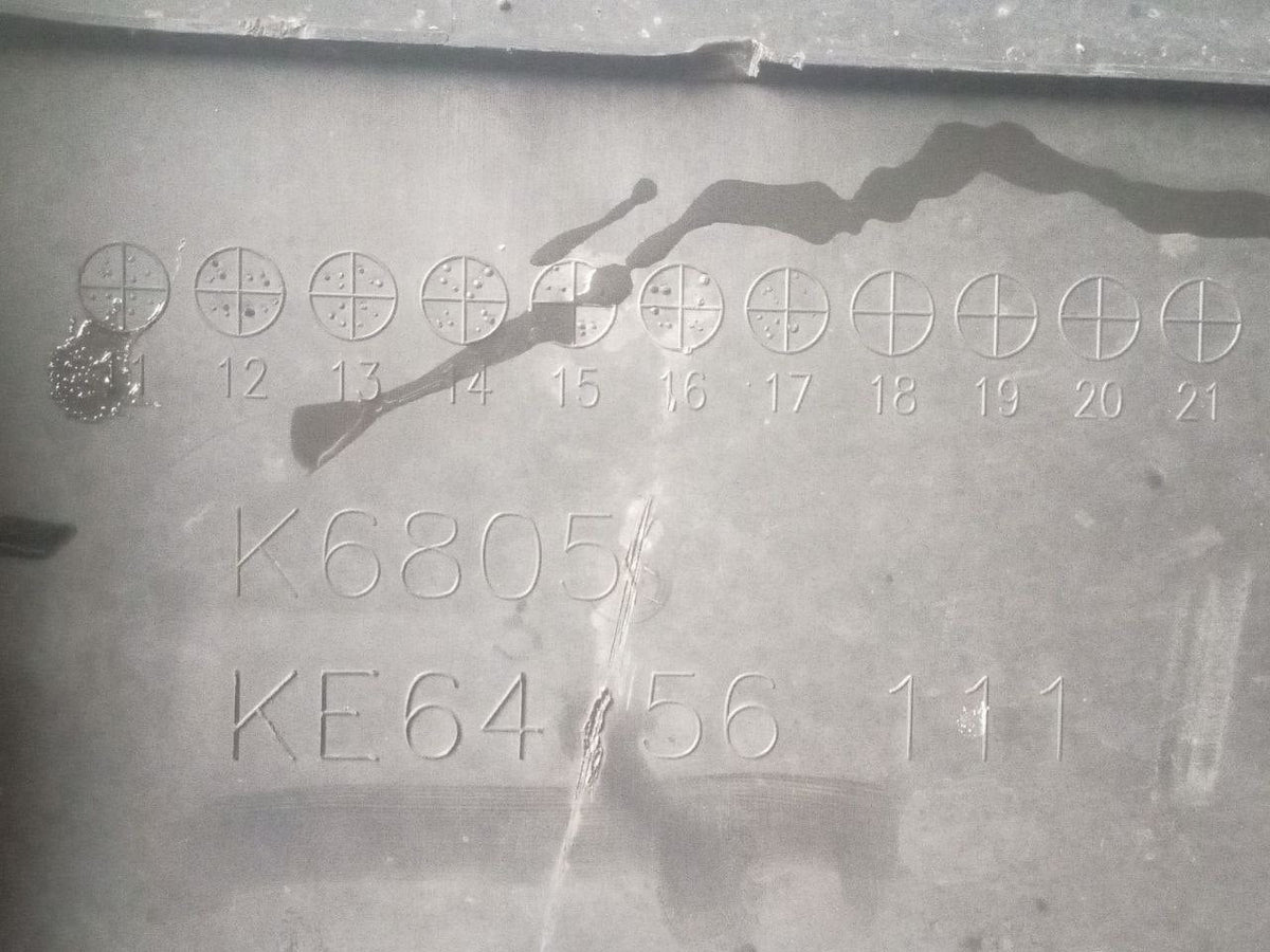 Carter / Sotto motore inferiore Mazda CX-5 (2018) cod: KE6456111 - F&P CRASH SRLS - Ricambi Usati