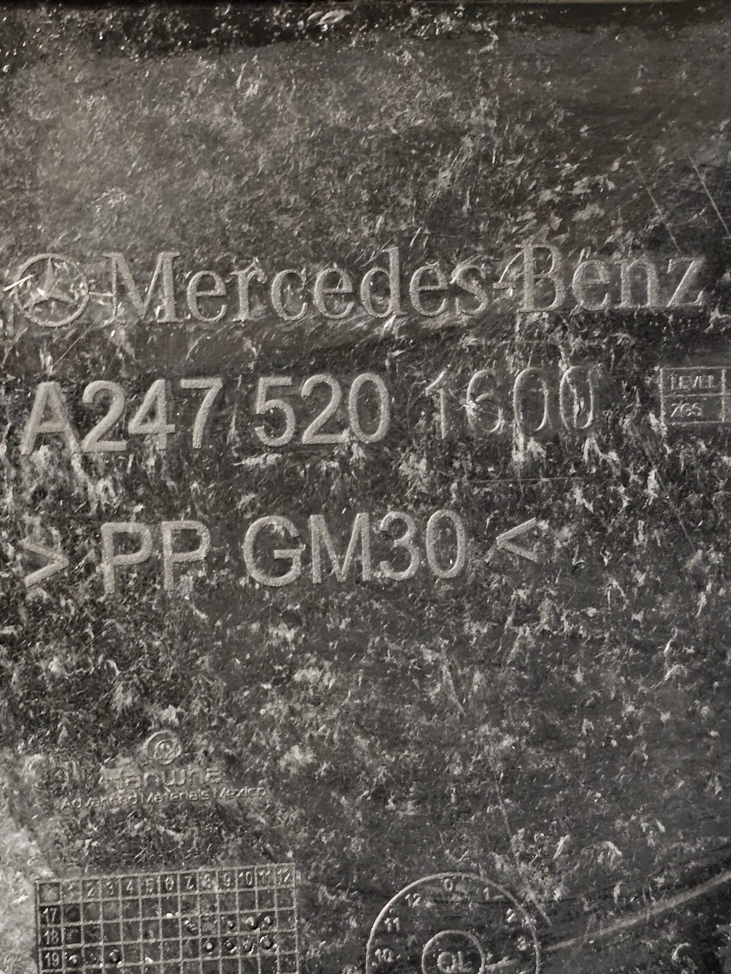 Carter Sotto Motore Mercedes Classe B W247 (2019 - >) Cod:A2475201600 - F&P CRASH SRLS - Ricambi Usati