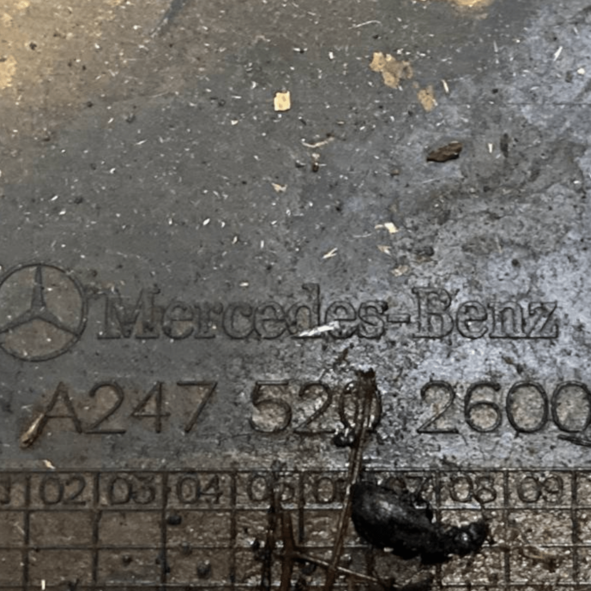 Carter Sottomotore Mercedes - Benz Classe A W177 (2018 - ) cod: A2475202600 - F&P CRASH SRLS - Ricambi Usati