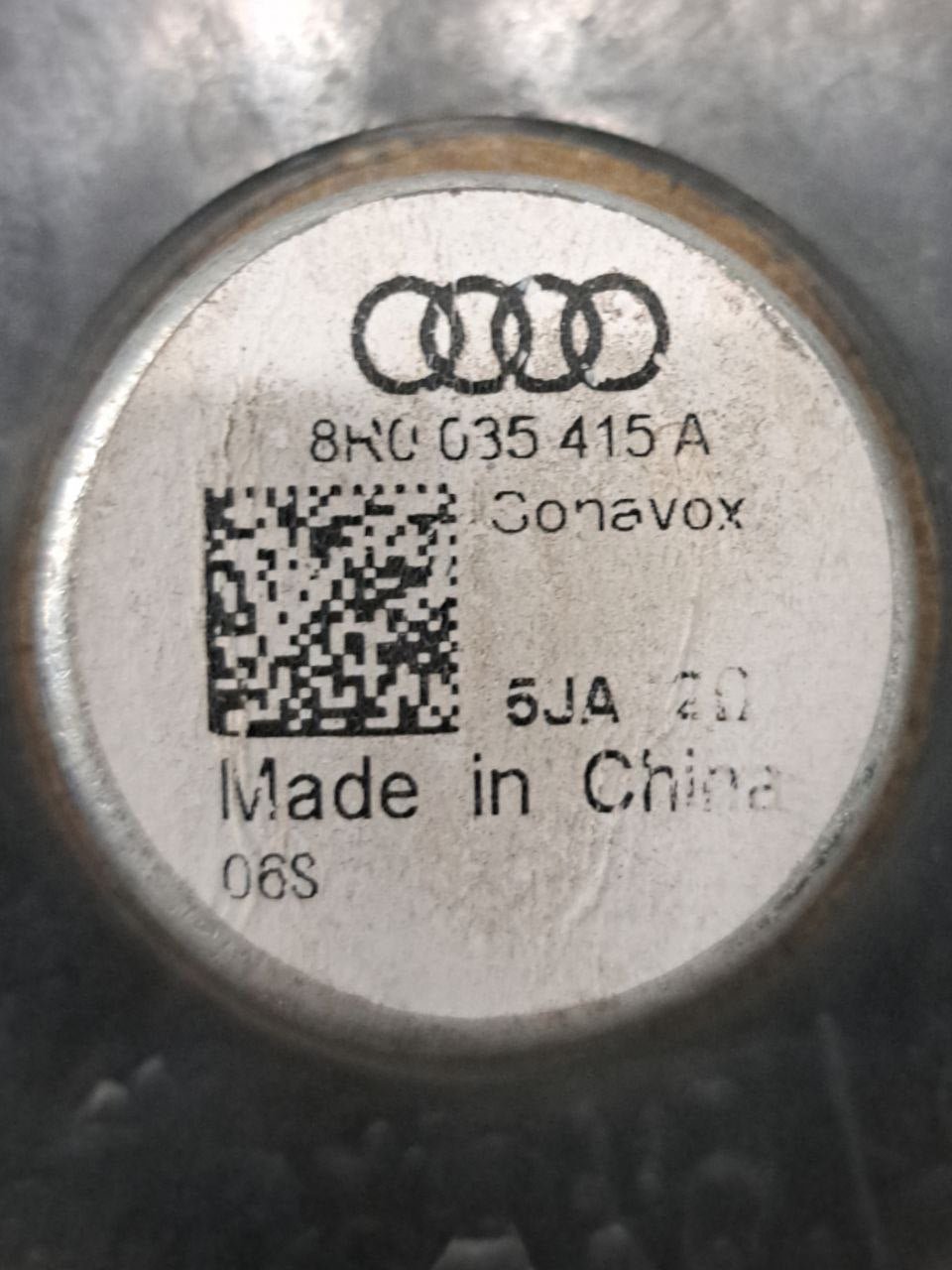 Cassa altoparlante Audi Q3 8U (2014 - 2018) COD:8R0035415A - F&P CRASH SRLS - Ricambi Usati