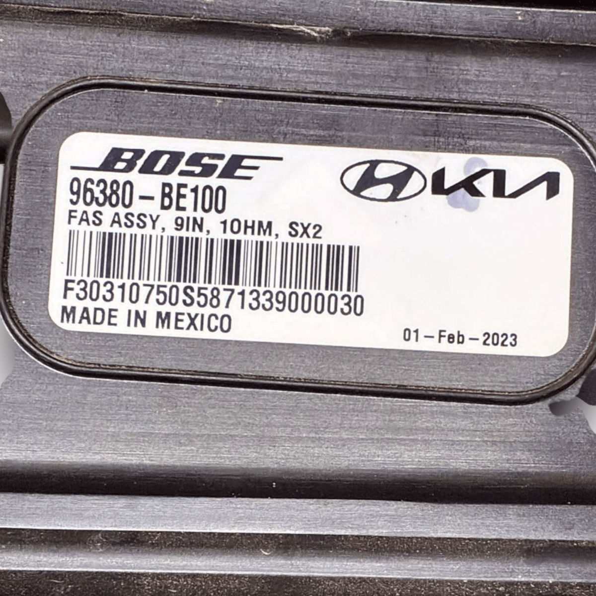 Cassa / altoparlante Hyundai Kona cod : 96380-be100 ( 2017 -> ) - F&P CRASH SRL - Ricambi Usati