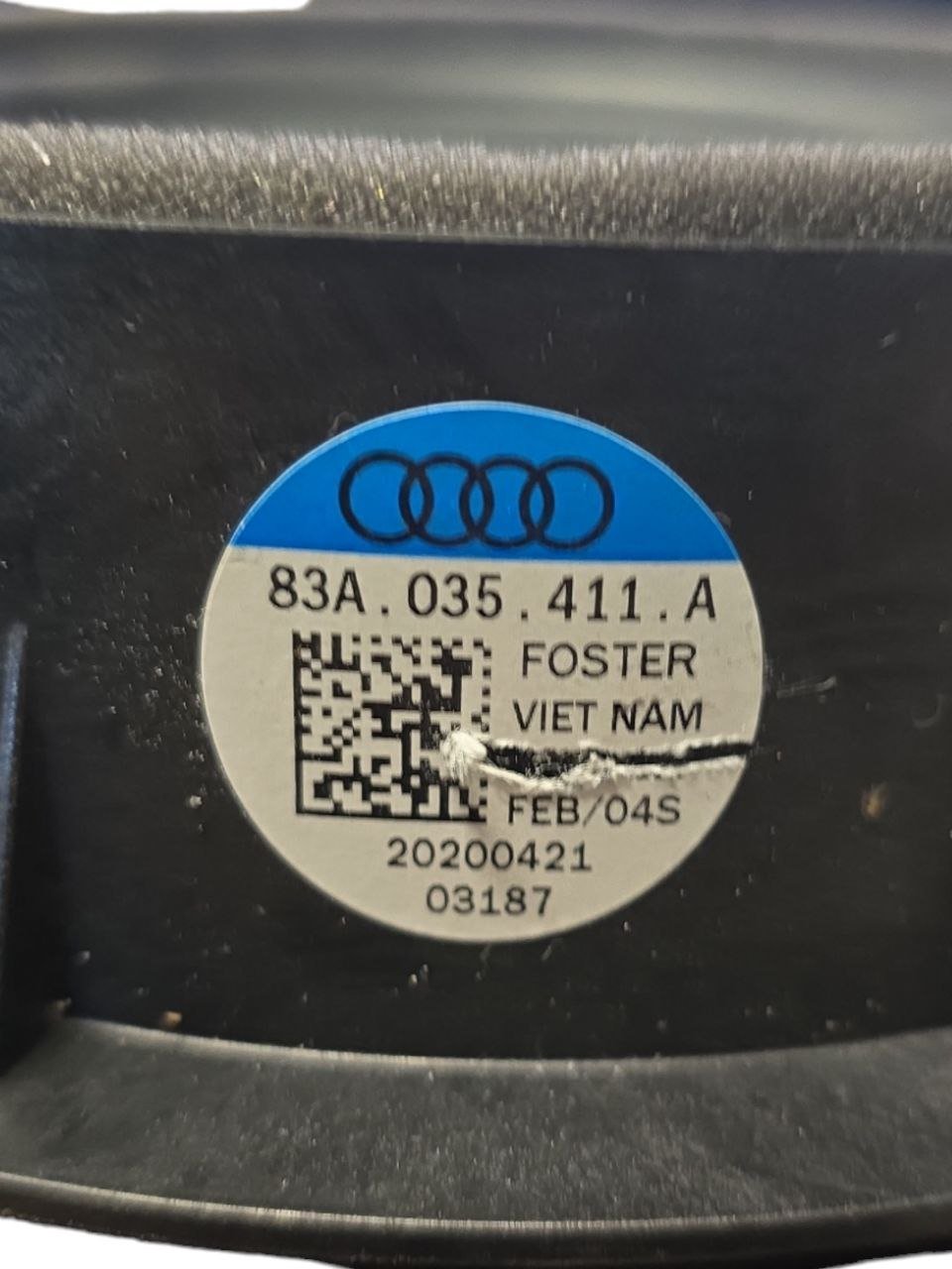 CASSA AUDIO AUDI Q3 F3 (2018>) Cod : 83A035411A - F&P CRASH SRLS - Ricambi Usati