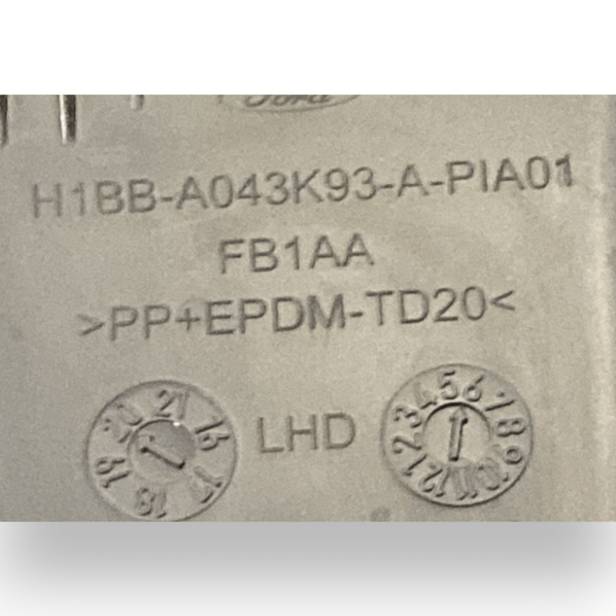 cassetto portaoggetti ford fiesta VII cod:h1bb - a043k93 - a (2017 - 2023) - F&P CRASH SRLS - Ricambi Usati