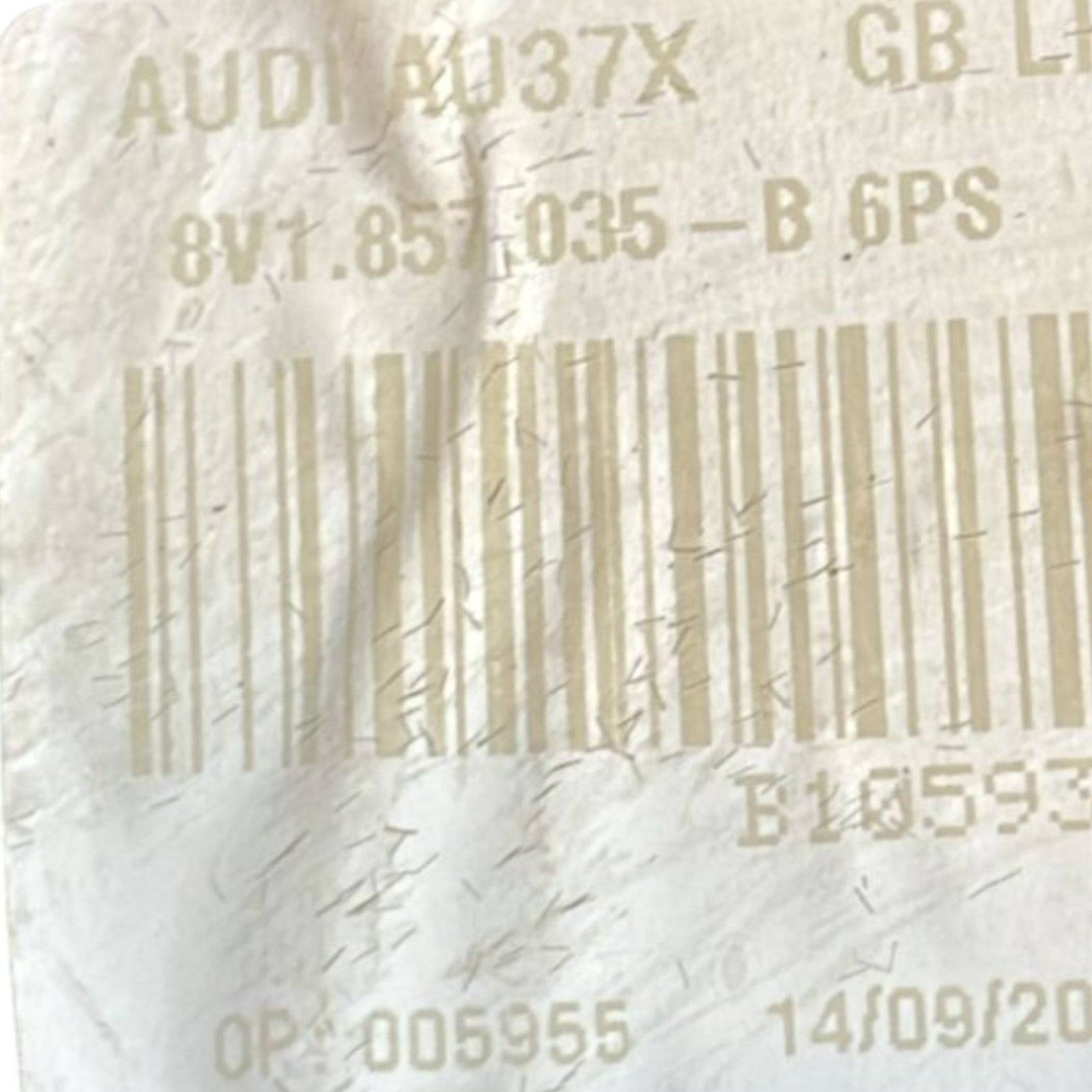 Cassetto / Vano Porta Oggetti Audi A3 8V cod:8V1857035 - B (2012 >2019) - F&P CRASH SRLS - Ricambi Usati