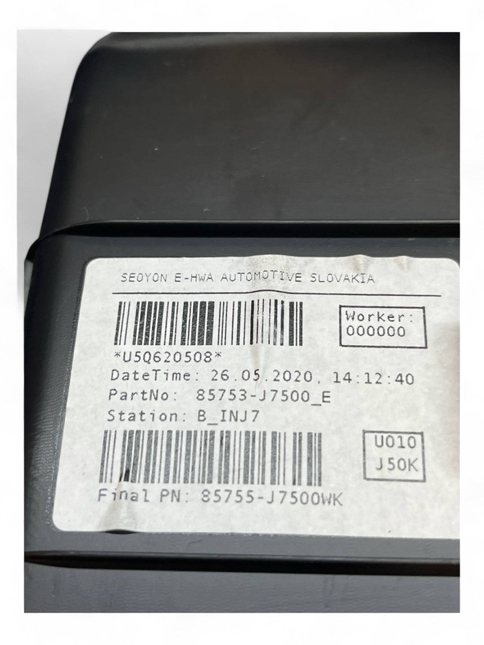 Cassetto / vano porta oggetti bagagliaio Kia Proceed (2019 - >) cod.85753 - J7500 - F&P CRASH SRLS - Ricambi Usati