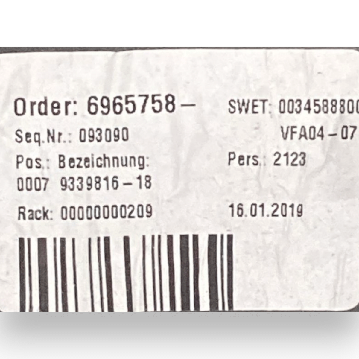 cassetto / vano porta oggetti bmw x1 f48 cod:6965758 (2015 - 2022) - F&P CRASH SRLS - Ricambi Usati