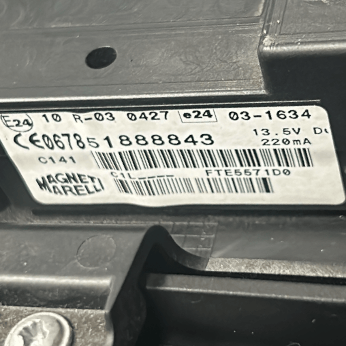 Cassetto / Vano Porta Oggetti Fiat Punto EVO cod.735485660 (2012 > ) - F&P CRASH SRLS - Ricambi Usati